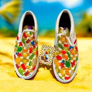 Women’s Brand New Vans Haribo Slipon Shoes. Size 8